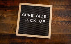 Curbside Pickup Now available