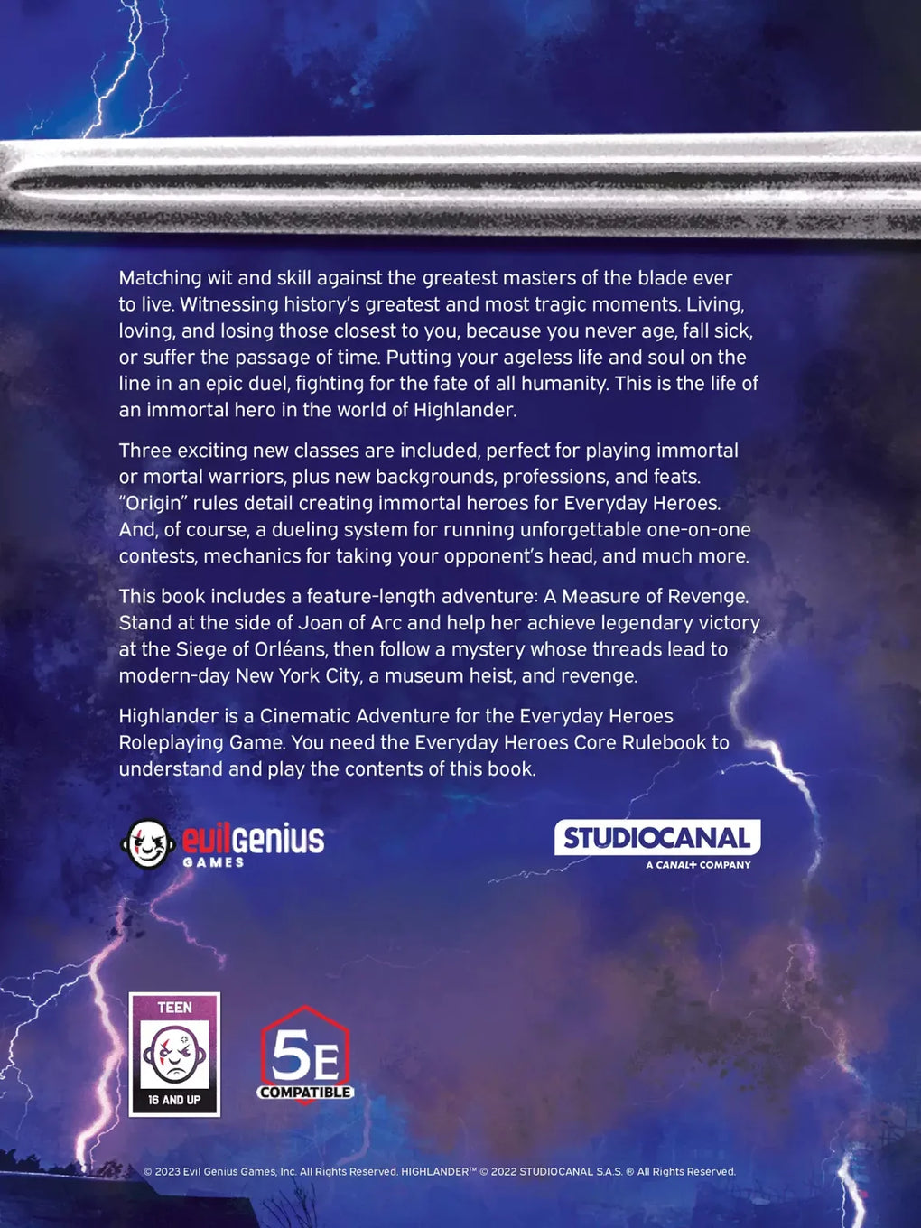 Highlander - A Cinematic Adventure