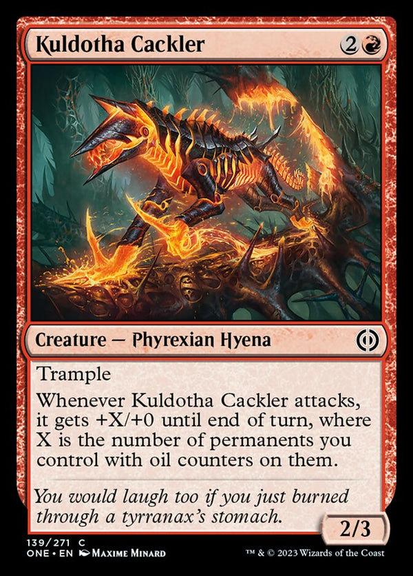 Kuldotha Cackler (ONE-139) - Phyrexia: All Will Be One [Common]