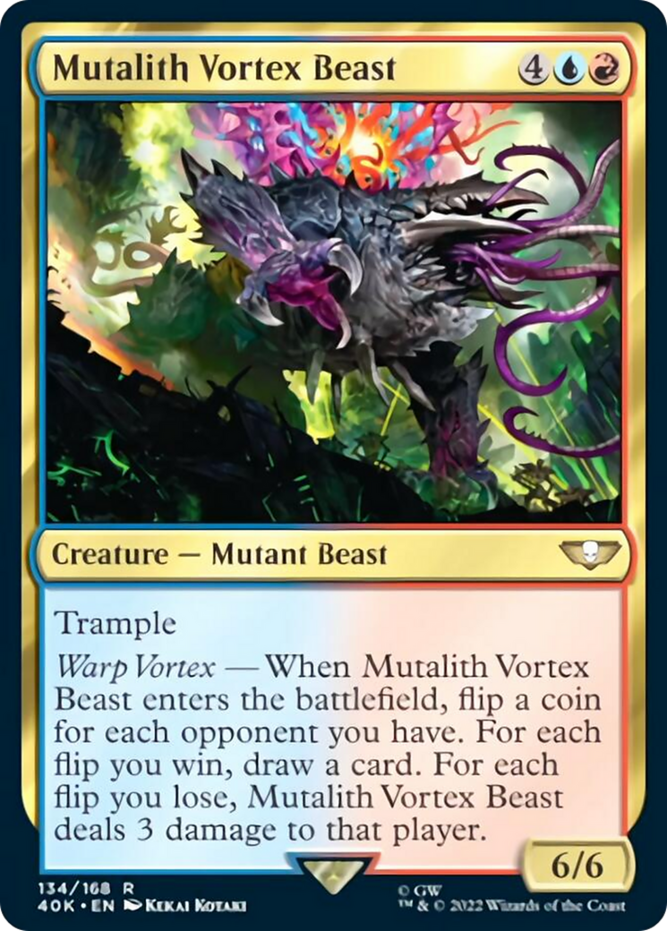 Mutalith Vortex Beast (40K-134) - Warhammer 40,000 Commander [Rare]