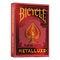 Bicycle Playing Cards - Metalluxe Holiday Red