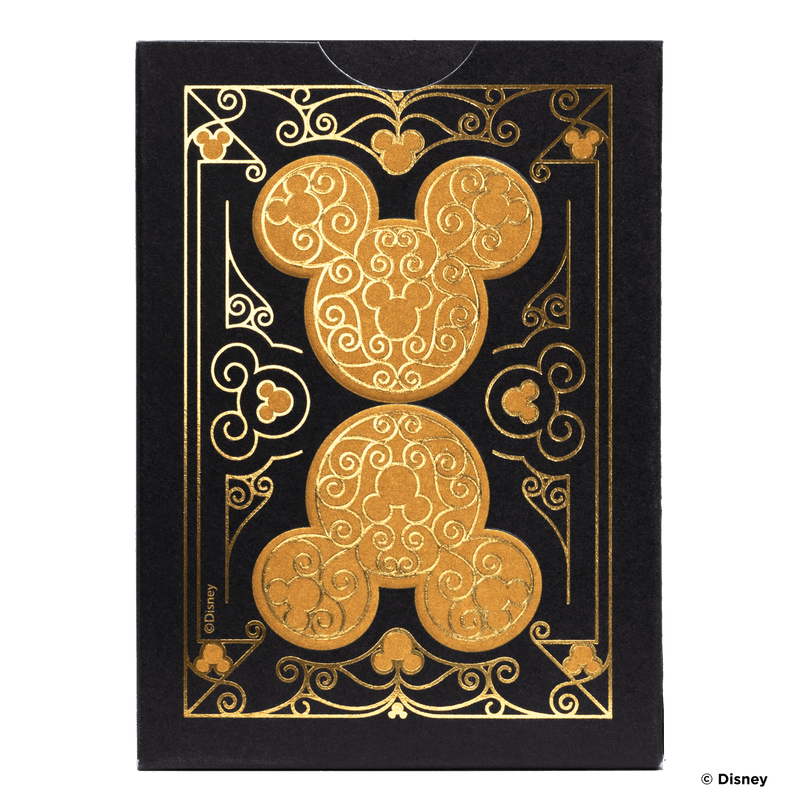 Bicycle Playing Cards - Disney Mickey Mouse inspired Black and Gold