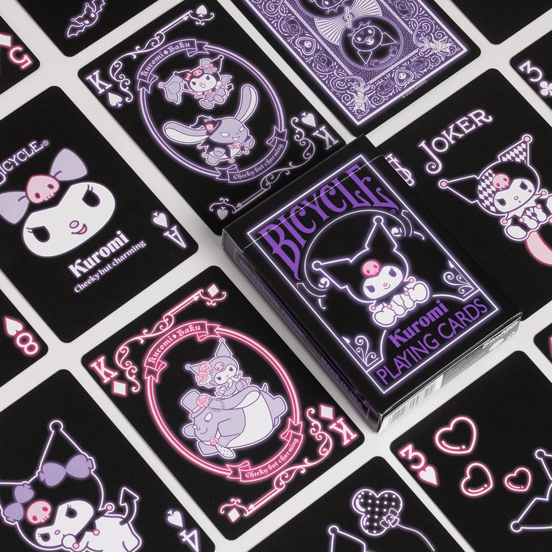 Bicycle Playing Cards - Kuromi *PRE-ORDER*