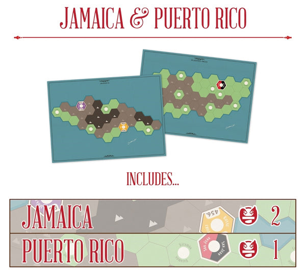 Age of Steam Deluxe: Jamaica & Puerto Rico