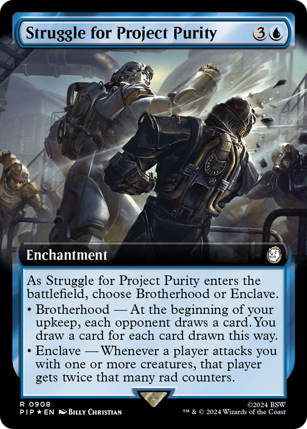 Struggle for Project Purity (PIP-908) - Fallout: (Extended Art) Foil [Rare]