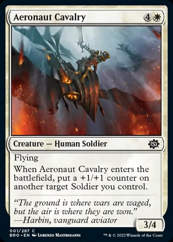 Aeronaut Cavalry (BRO-001) - The Brothers' War [Common]