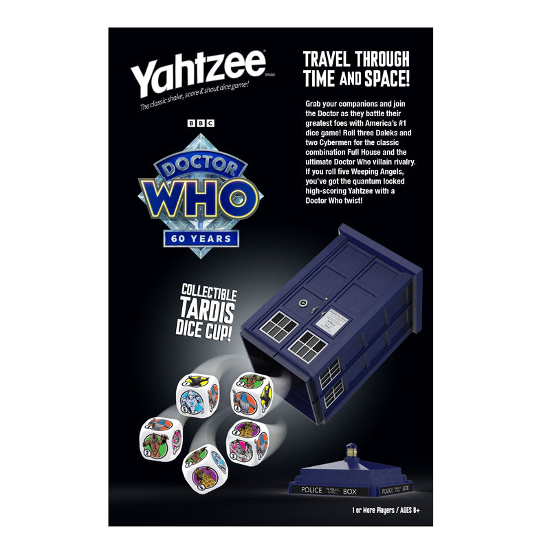 Yahtzee®: Doctor Who Tardis 60th Anniversary