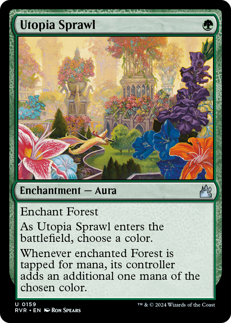 Utopia Sprawl (RVR-159) - Ravnica Remastered [Uncommon]