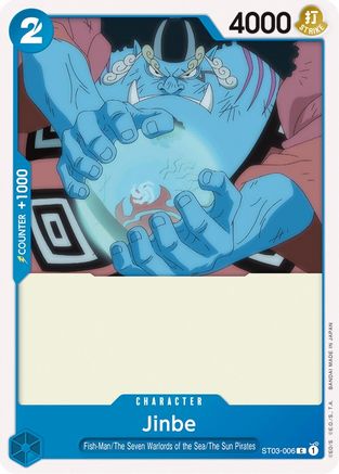 Jinbe (ST03-006) - Starter Deck 3: The Seven Warlords of The Sea  [Common]
