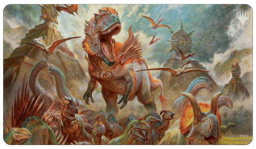 Magic: The Gathering - The Lost Caverns of Ixalan: Gishath, Sun's Avatar Playmat