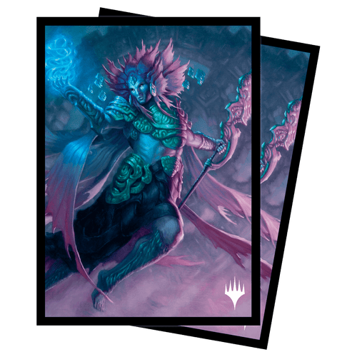 Ultra Pro - PRO-Matte 100ct Standard Deck Protector® sleeves for MTG - The Lost Caverns of Ixalan: Hakbal of the Surging Soul