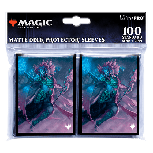 Ultra Pro - PRO-Matte 100ct Standard Deck Protector® sleeves for Magic: The Gathering - The Lost Caverns of Ixalan: Hakbal of the Surging Soul