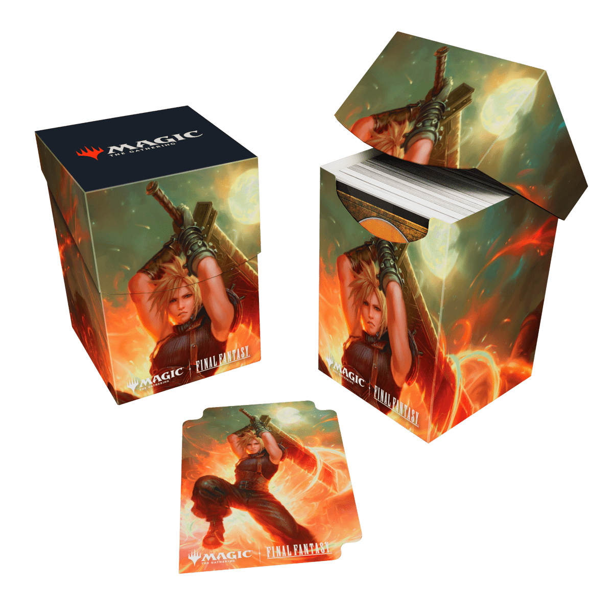 Ulta Pro - Magic: The Gathering - Final Fantasy: Cloud, Ex-SOLDIER (Commander) 100+ Deck Box