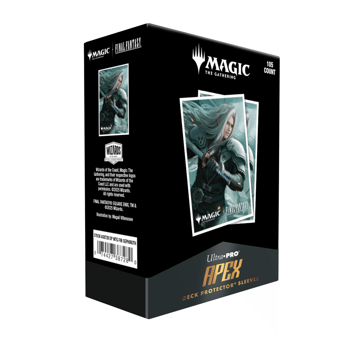 Ulta Pro - APEX™ Deck Protector® Sleeves Magic: The Gathering - Final Fantasy: Sephiroth Planet’s Heir ( 105ct)