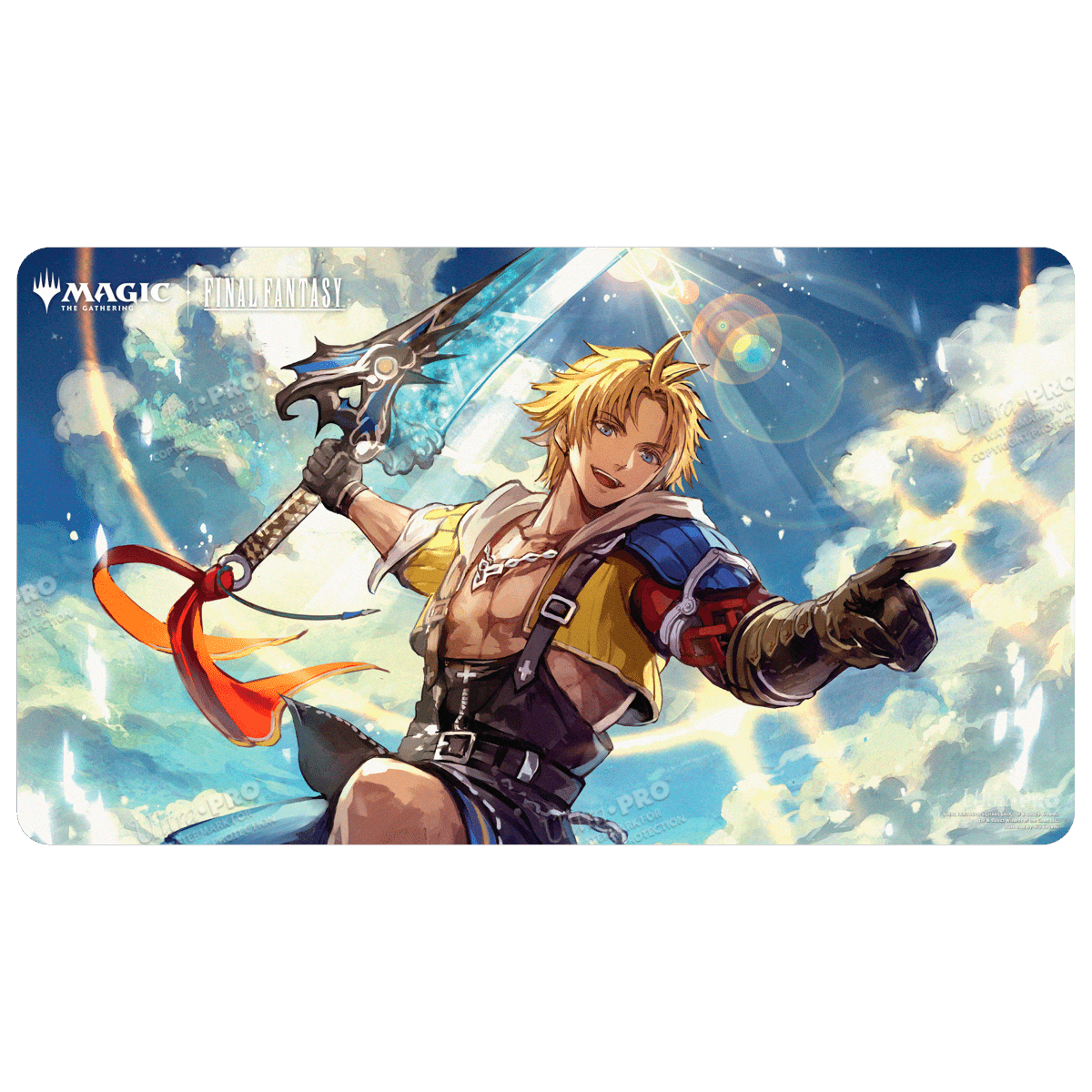 Ulta Pro - Magic: The Gathering - Final Fantasy: Tidus, Yuna's Guardian Playmat