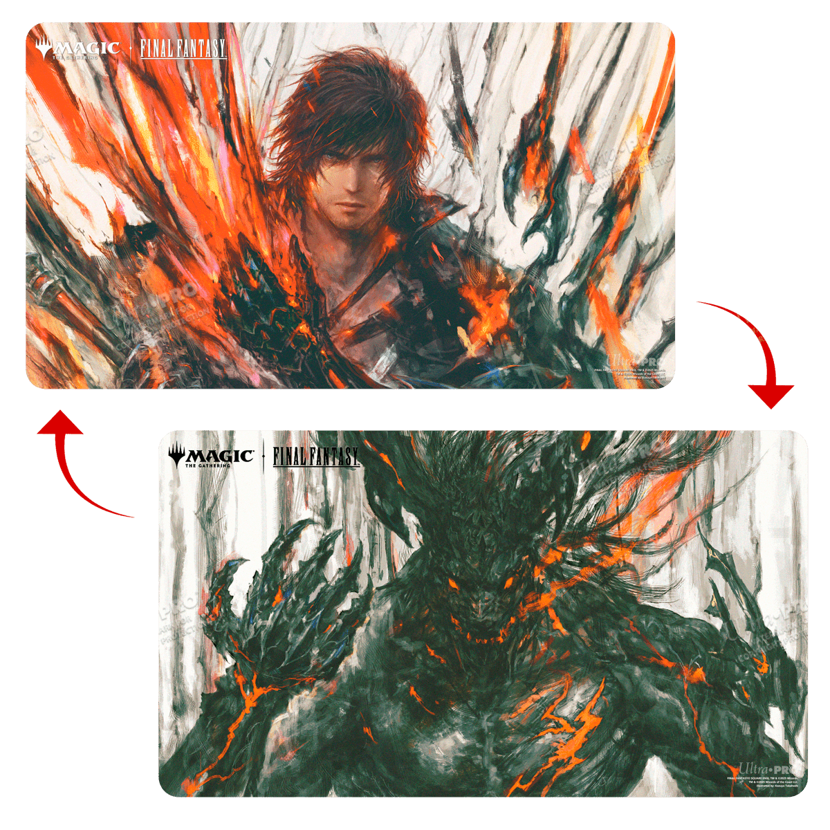 Ultra-Pro - Magic: The Gathering: Final Fantasy - Clive Double-Sided Playmat
