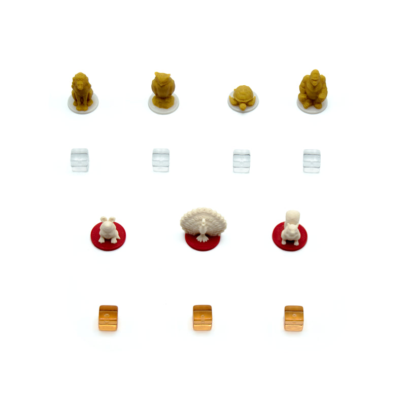 BGExpansions - Harmonies: 3D Animal Tokens (113 pieces)