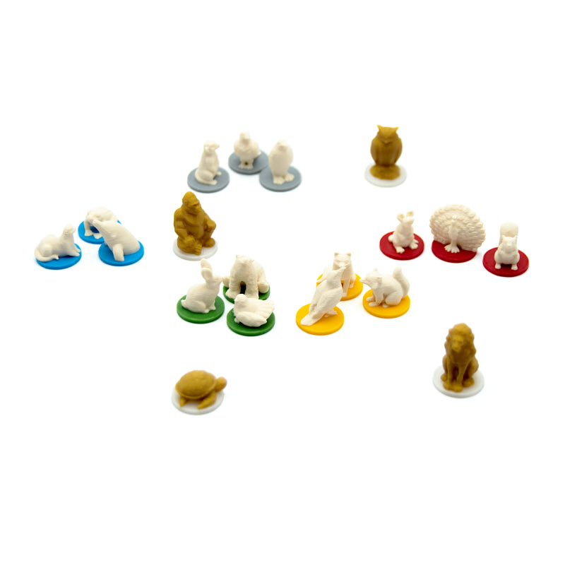 BGExpansions - Harmonies: 3D Animal Tokens (113 pieces)