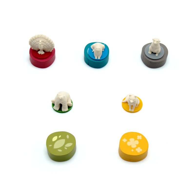 BGExpansions - Harmonies: 3D Animal Tokens (113 pieces)