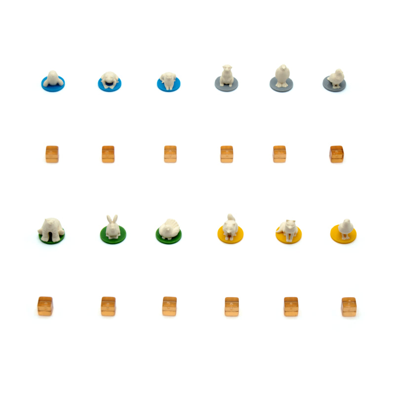 BGExpansions - Harmonies: 3D Animal Tokens (113 pieces)