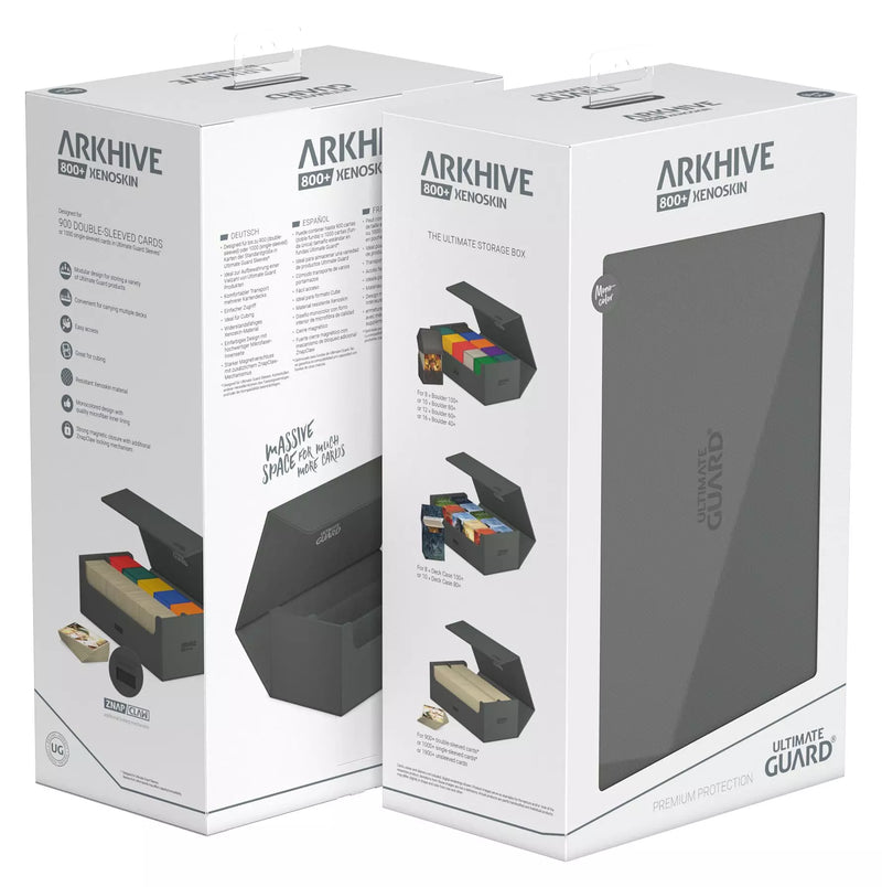 Ultimate Guard - Arkhive 800+ XenoSkin Monocolor (Grey)