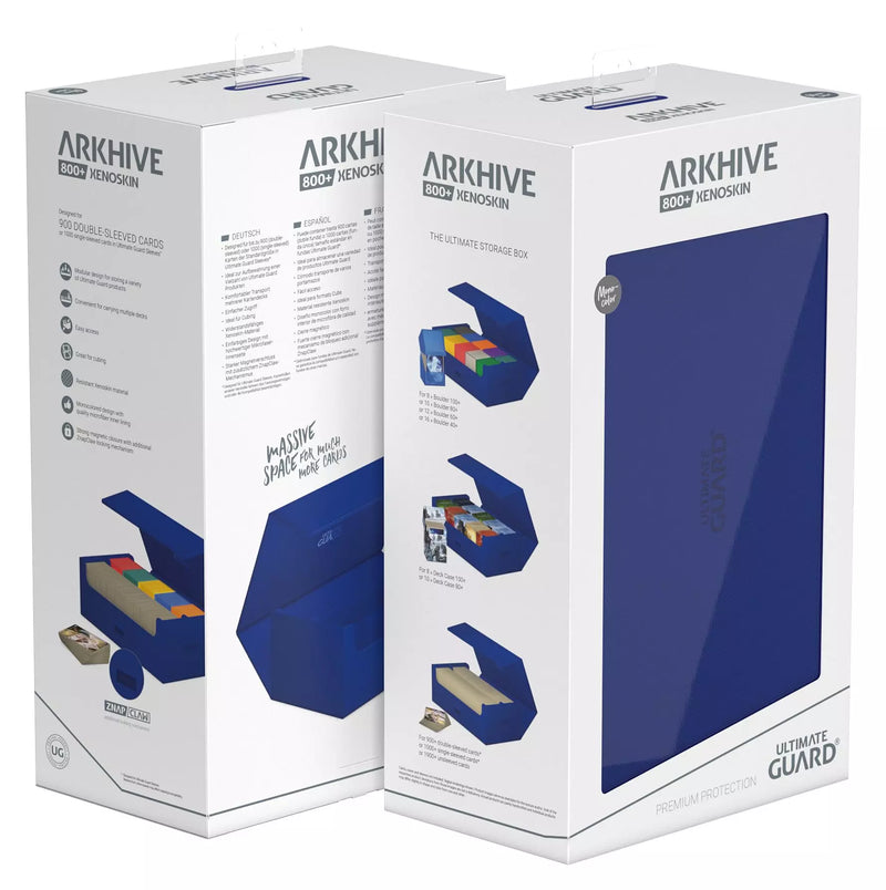 Ultimate Guard - Arkhive 800+ XenoSkin Monocolor (Blue)
