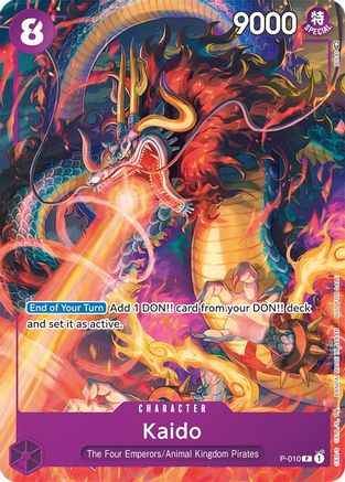 Kaido (Tournament Pack Vol. 1) (P-010) - One Piece Promotion Cards  [Promo]