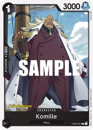 Komille (OP02-097) - Paramount War Pre-Release Cards  [Common]