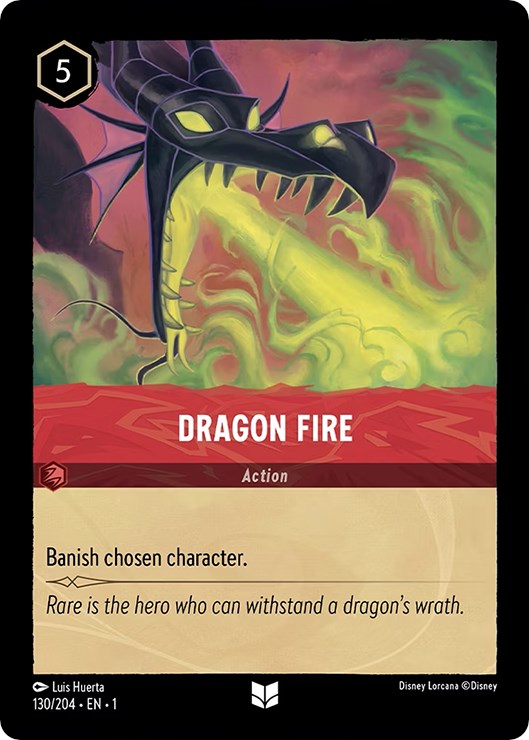 Dragon Fire (130/204) - The First Chapter  [Uncommon]