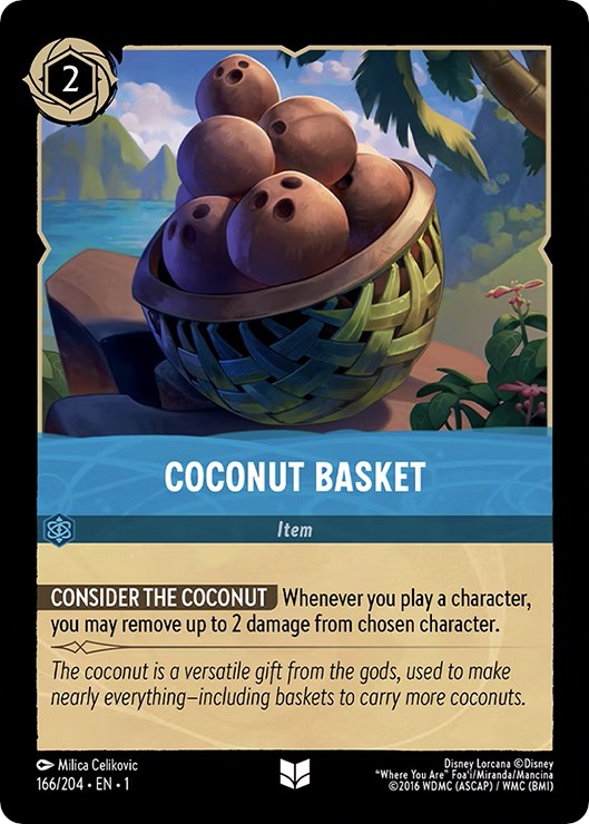 Coconut Basket (166/204) - The First Chapter  [Uncommon]