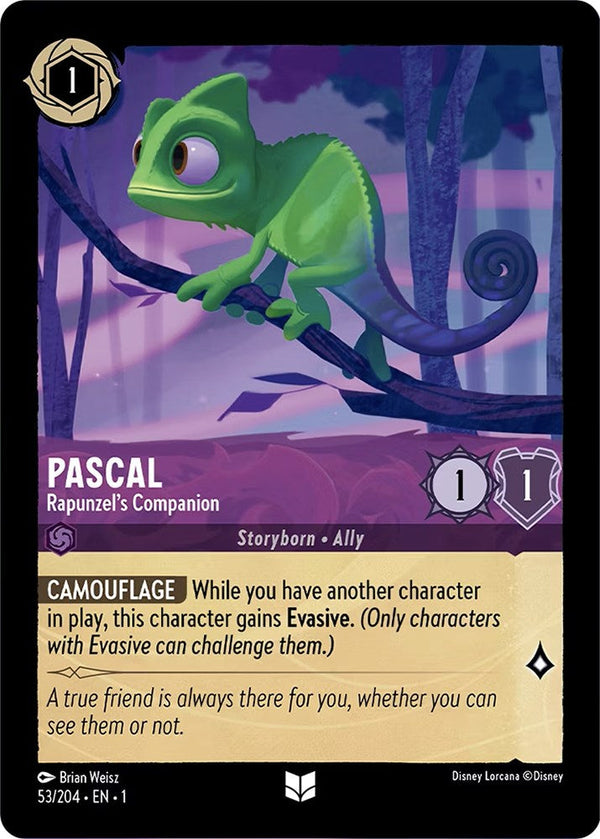Pascal - Rapunzel's Companion (53/204) - The First Chapter  [Uncommon]