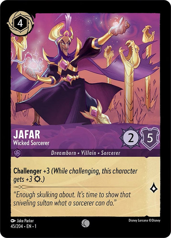 Jafar - Wicked Sorcerer (45/204) - The First Chapter  [Common]