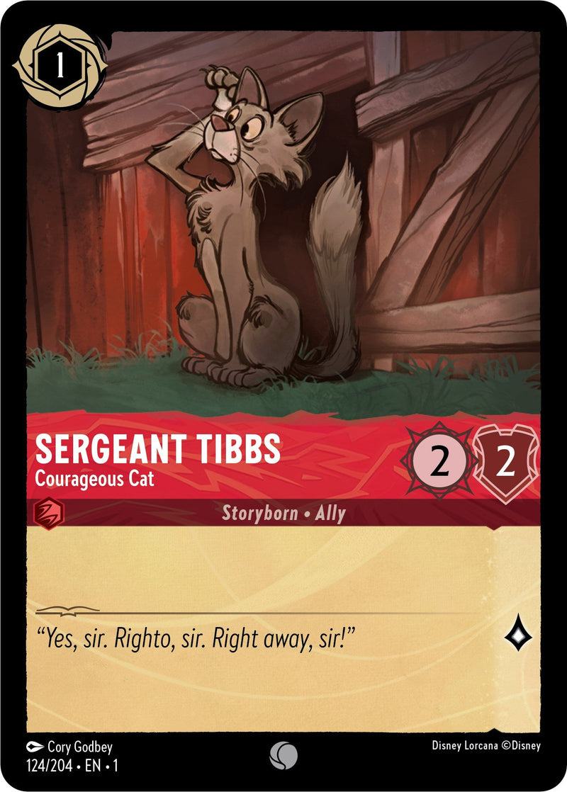 Sergeant Tibbs - Courageous Cat (124/204) - The First Chapter  [Common]