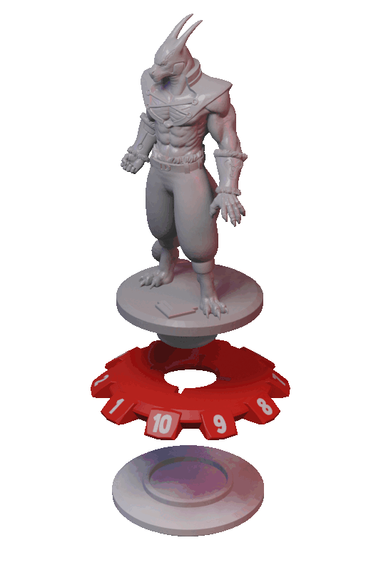 Phantom Epoch: Extra HP and Standee Bases