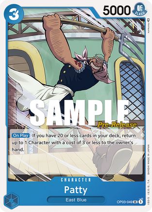 Patty (OP03-049) - Pillars of Strength Pre-Release Cards  [Uncommon]