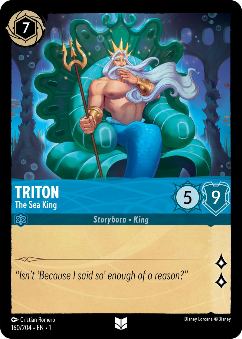 Triton - The Sea King (160/204) - The First Chapter  [Uncommon]