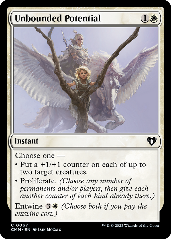 Unbounded Potential (CMM-067) - Commander Masters [Common]
