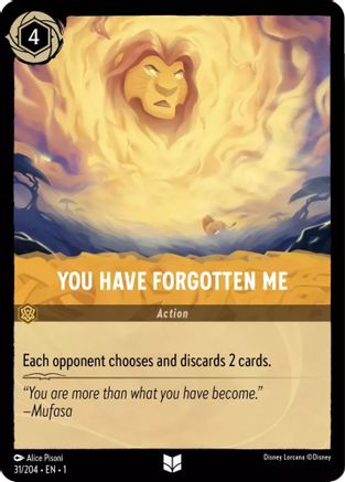 You Have Forgotten Me (31/204) - The First Chapter  [Uncommon]