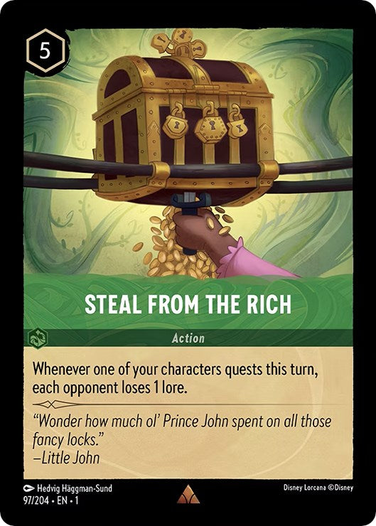 Steal From The Rich (97/204) - The First Chapter  [Rare]
