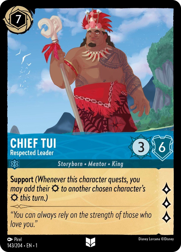 Chief Tui - Respected Leader (143/204) - The First Chapter  [Uncommon]