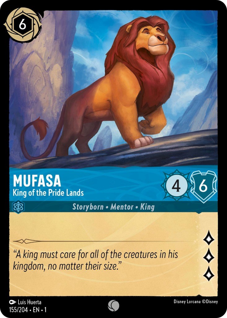 Mufasa - King of the Pride Lands (155/204) - The First Chapter  [Common]