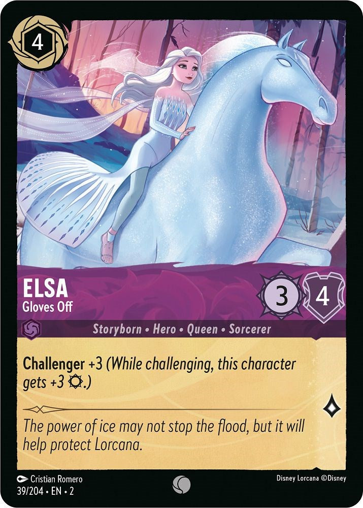 Elsa - Gloves Off (39/204) - Rise of the Floodborn  [Common]