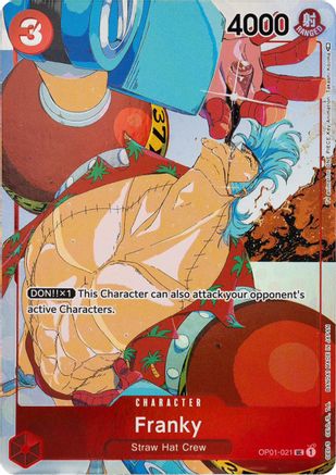 Franky (Gift Collection 2023) (OP01-021) - One Piece Promotion Cards Foil [Uncommon]