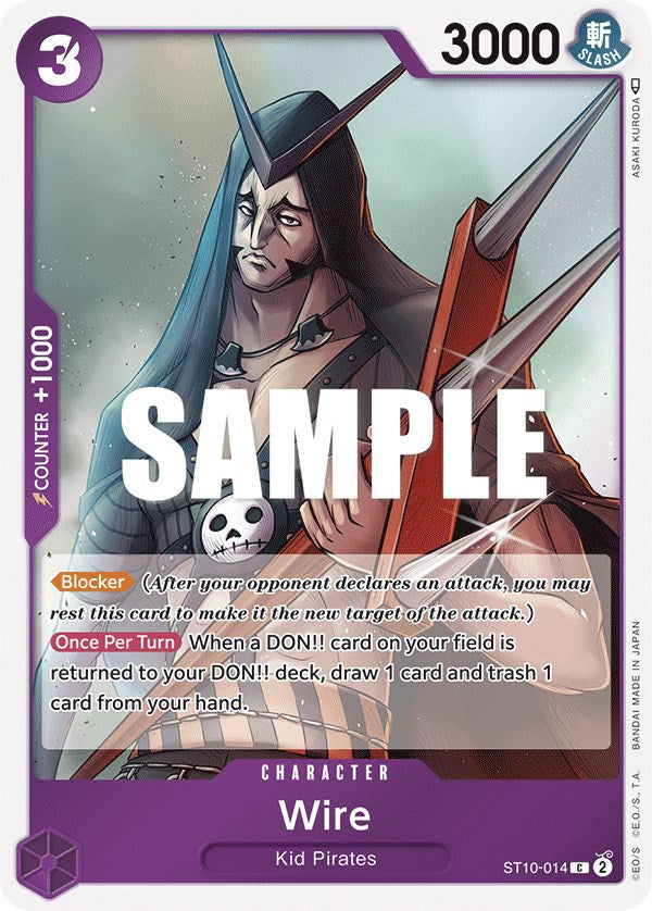 Wire (ST10-014) - Ultra Deck: The Three Captains Foil [Common]