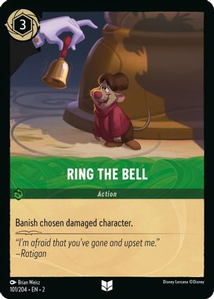 Ring the Bell (101/204) - Rise of the Floodborn Cold Foil [Uncommon]