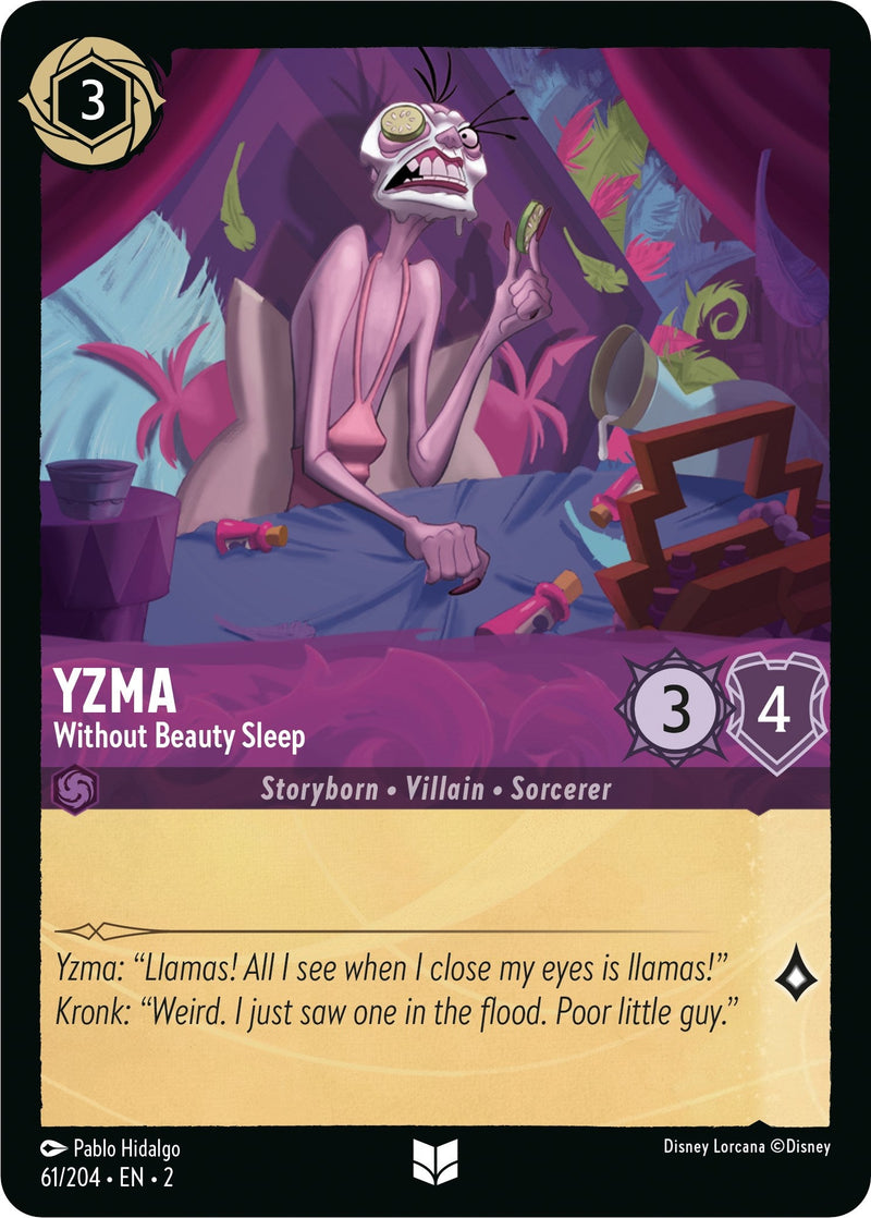 Yzma - Without Beauty Sleep (61/204) - Rise of the Floodborn  [Uncommon]