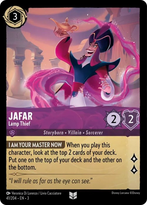 Jafar - Lamp Thief (41/204) - Into the Inklands  [Uncommon]