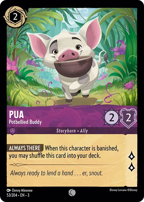 Pua - Potbellied Buddy (53/204) - Into the Inklands  [Common]