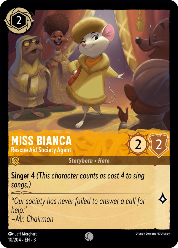 Miss Bianca - Rescue Aid Society Agent (10/204) - Into the Inklands  [Common]
