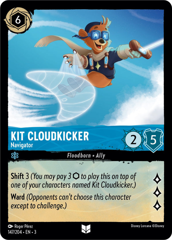 Kit Cloudkicker - Navigator (147/204) - Into the Inklands  [Uncommon]
